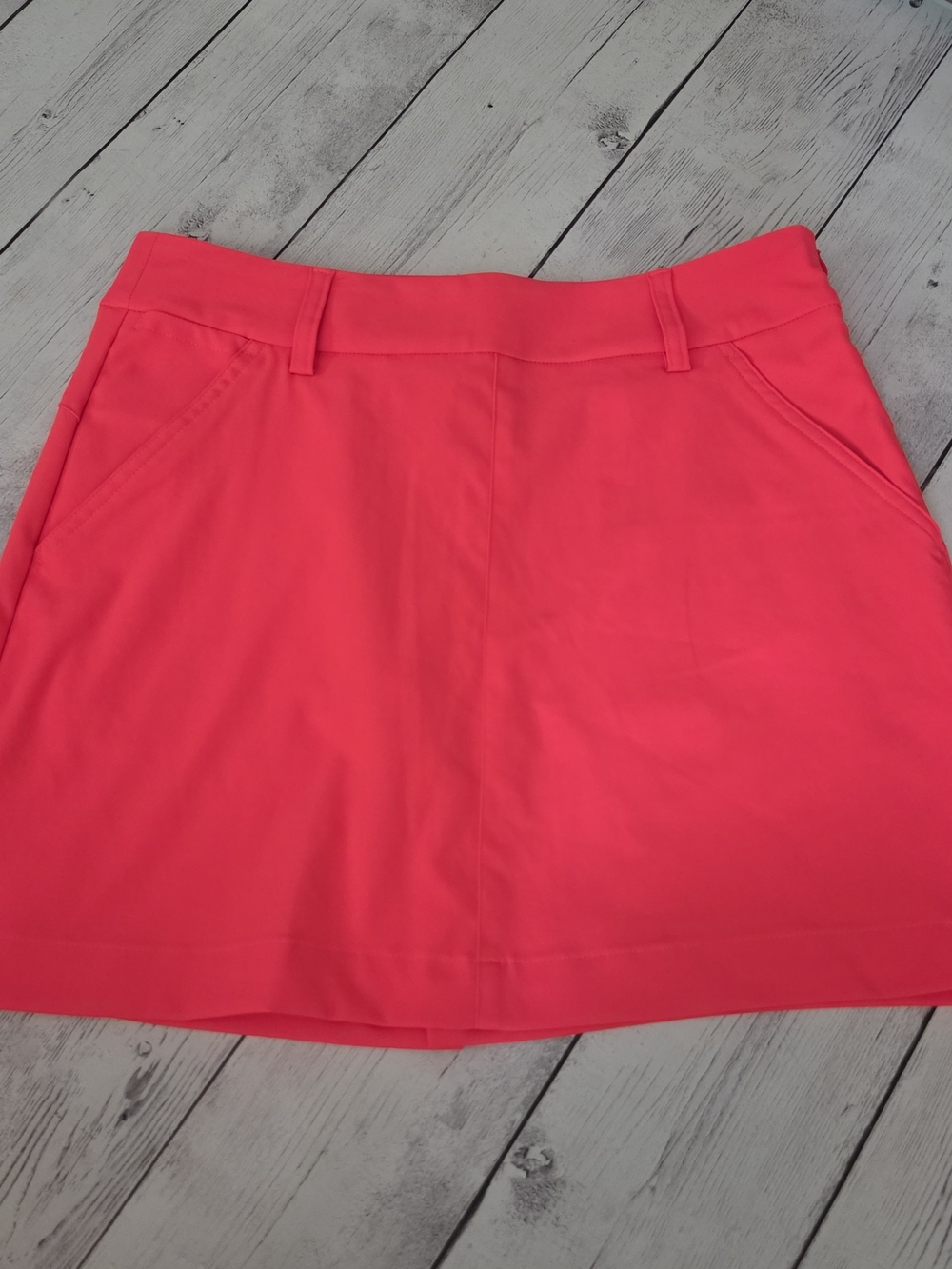 Puma Neon Coral Mini Skort 4
